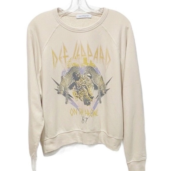DAYDREAMER Def Leppard Sweatshirt 1987 On The Prowl Revolve New Flaw - Picture 3 of 14